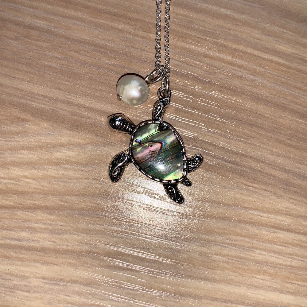 Sea turtle necklace